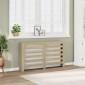 vidaXL Κάλυμμα Καλοριφέρ Sonoma Δρυς 149x20x82 εκ. Επεξεργασμένο Ξύλο