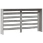 vidaXL Κάλυμμα Καλοριφέρ Γκρι Sonoma 149x20x82 εκ Επεξεργασμένο Ξύλο