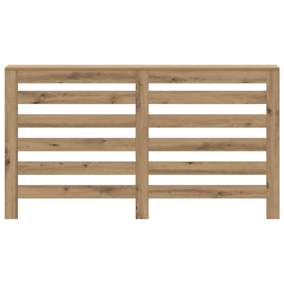 vidaXL Κάλυμμα Καλοριφέρ Αρτισιανή Δρυς 149x20x82εκ Επεξεργασμένο Ξύλο