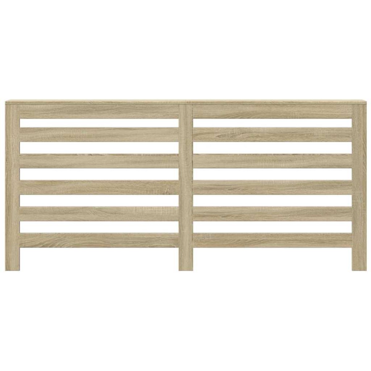 vidaXL Κάλυμμα Καλοριφέρ Sonoma Δρυς 175x20x82 εκ. Επεξεργασμένο Ξύλο