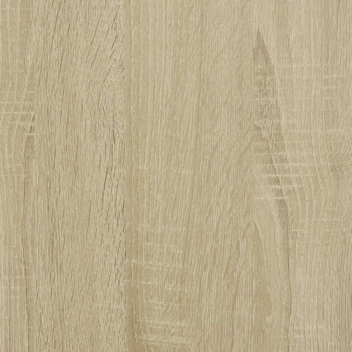 vidaXL Κάλυμμα Καλοριφέρ Sonoma Δρυς 175x20x82 εκ. Επεξεργασμένο Ξύλο