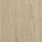 vidaXL Κάλυμμα Καλοριφέρ Sonoma Δρυς 175x20x82 εκ. Επεξεργασμένο Ξύλο