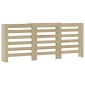vidaXL Κάλυμμα Καλοριφέρ Sonoma Δρυς 205x21,5x83,5εκ. Επεξ. Ξύλο