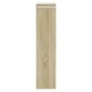vidaXL Κάλυμμα Καλοριφέρ Sonoma Δρυς 205x21,5x83,5εκ. Επεξ. Ξύλο