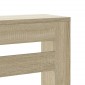 vidaXL Κάλυμμα Καλοριφέρ Sonoma Δρυς 205x21,5x83,5εκ. Επεξ. Ξύλο