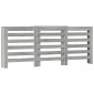 vidaXL Κάλυμμα Καλοριφέρ Γκρι Sonoma 205x21,5x83,5 εκ Επεξ. Ξύλο