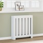 vidaXL Κάλυμμα Καλοριφέρ Λευκό 78x20x82 εκ. από Επεξεργασμένο Ξύλο