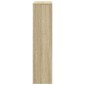 vidaXL Κάλυμμα Καλοριφέρ Sonoma Δρυς 78x20x82 εκ. Επεξεργασμένο Ξύλο