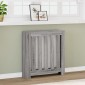 vidaXL Κάλυμμα Καλοριφέρ Γκρι Sonoma 78x20x82 εκ Επεξεργασμένο Ξύλο