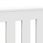 vidaXL Κάλυμμα Καλοριφέρ Λευκό 104x20x82 εκ. από Επεξεργασμένο Ξύλο