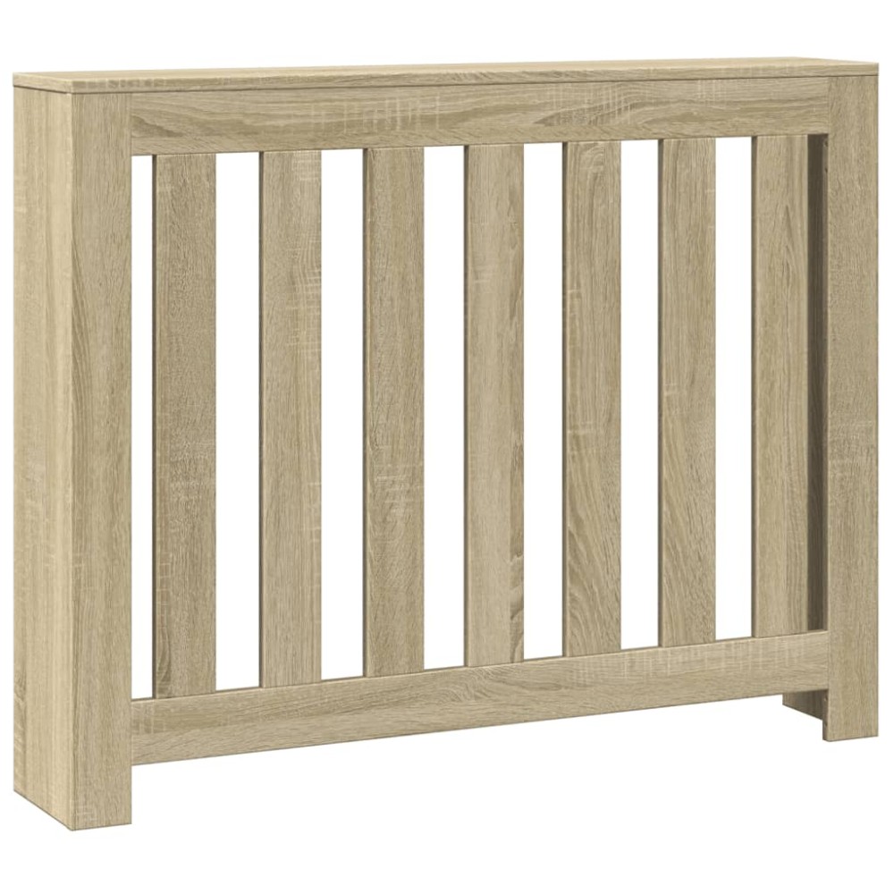 vidaXL Κάλυμμα Καλοριφέρ Sonoma Δρυς 104x20x82 εκ. Επεξεργασμένο Ξύλο