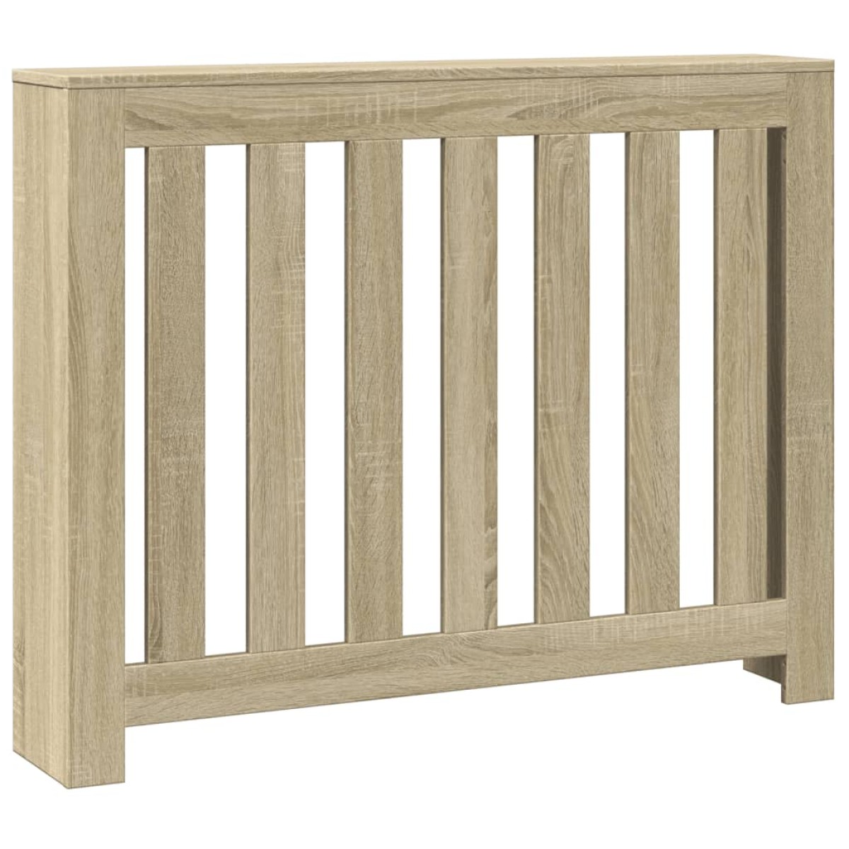 vidaXL Κάλυμμα Καλοριφέρ Sonoma Δρυς 104x20x82 εκ. Επεξεργασμένο Ξύλο