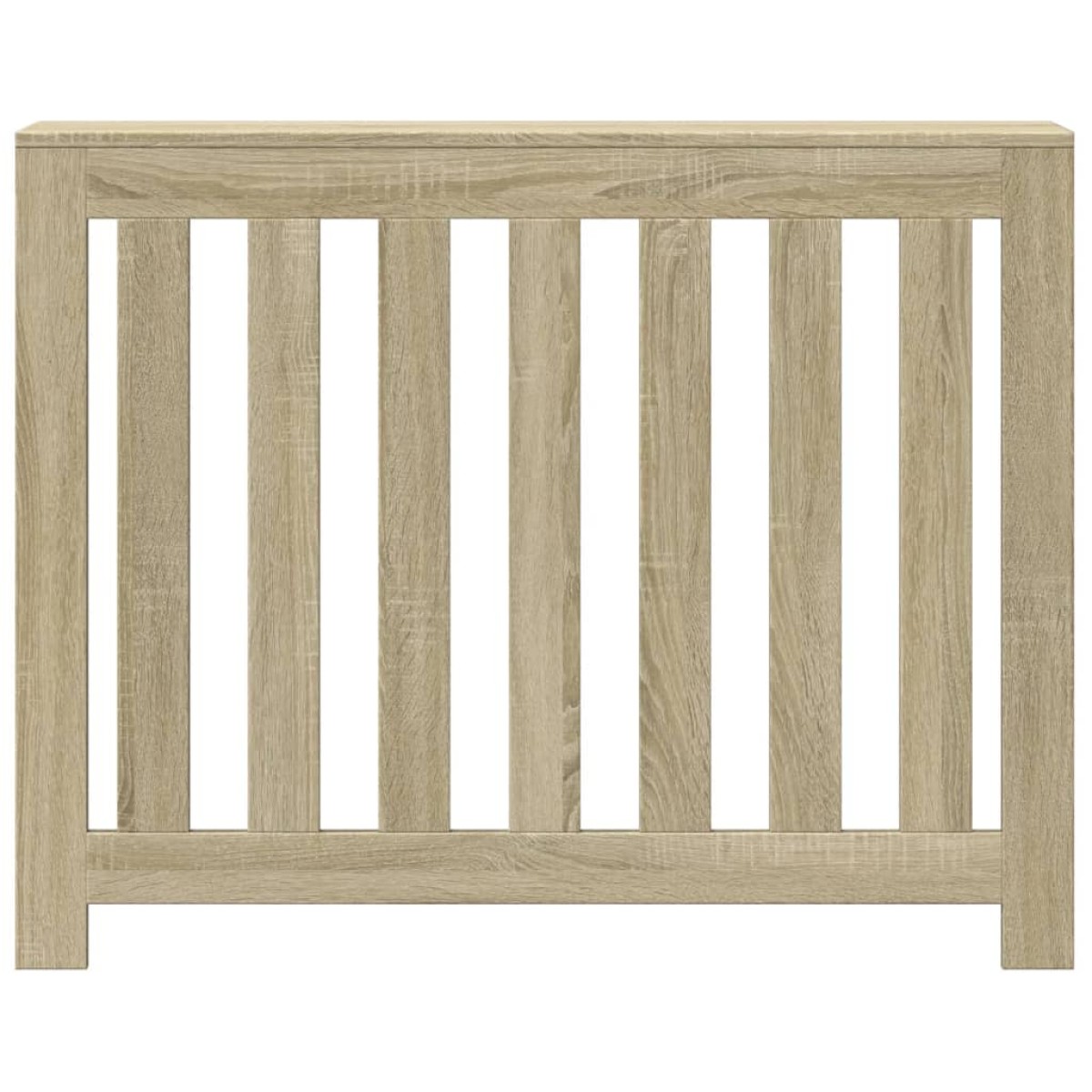 vidaXL Κάλυμμα Καλοριφέρ Sonoma Δρυς 104x20x82 εκ. Επεξεργασμένο Ξύλο