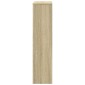 vidaXL Κάλυμμα Καλοριφέρ Sonoma Δρυς 104x20x82 εκ. Επεξεργασμένο Ξύλο