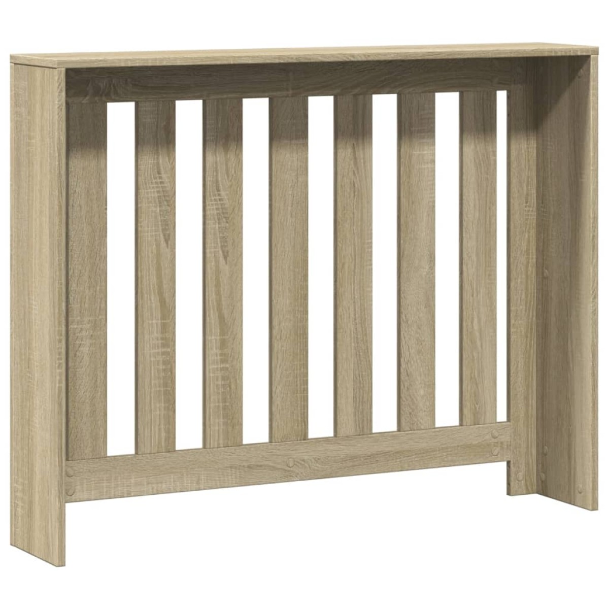 vidaXL Κάλυμμα Καλοριφέρ Sonoma Δρυς 104x20x82 εκ. Επεξεργασμένο Ξύλο