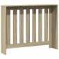 vidaXL Κάλυμμα Καλοριφέρ Sonoma Δρυς 104x20x82 εκ. Επεξεργασμένο Ξύλο