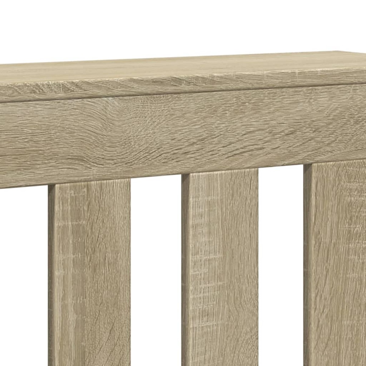 vidaXL Κάλυμμα Καλοριφέρ Sonoma Δρυς 104x20x82 εκ. Επεξεργασμένο Ξύλο