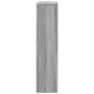 vidaXL Κάλυμμα Καλοριφέρ Γκρι Sonoma 104x20x82εκ Επεξεργασμένο Ξύλο