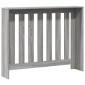 vidaXL Κάλυμμα Καλοριφέρ Γκρι Sonoma 104x20x82εκ Επεξεργασμένο Ξύλο