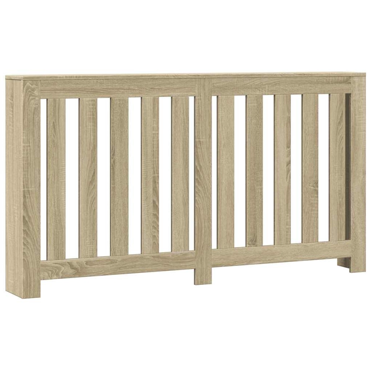 vidaXL Κάλυμμα Καλοριφέρ Sonoma Δρυς 149x20x82 εκ. Επεξεργασμένο Ξύλο