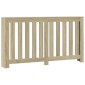 vidaXL Κάλυμμα Καλοριφέρ Sonoma Δρυς 149x20x82 εκ. Επεξεργασμένο Ξύλο