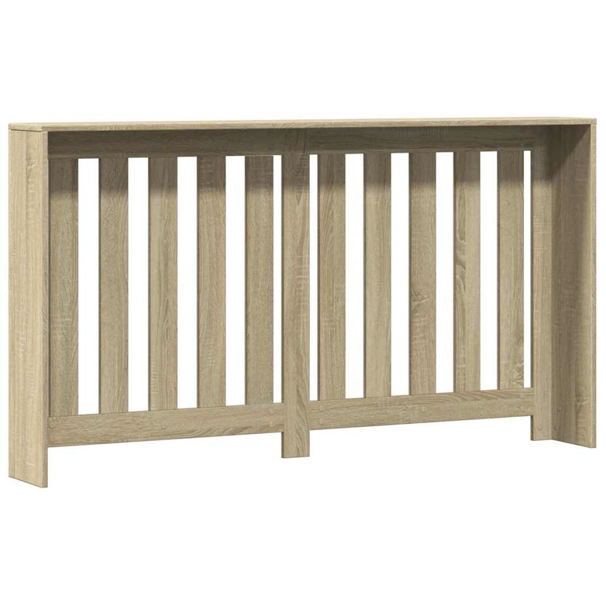 vidaXL Κάλυμμα Καλοριφέρ Sonoma Δρυς 149x20x82 εκ. Επεξεργασμένο Ξύλο