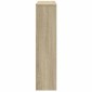 vidaXL Κάλυμμα Καλοριφέρ Sonoma Δρυς 149x20x82 εκ. Επεξεργασμένο Ξύλο