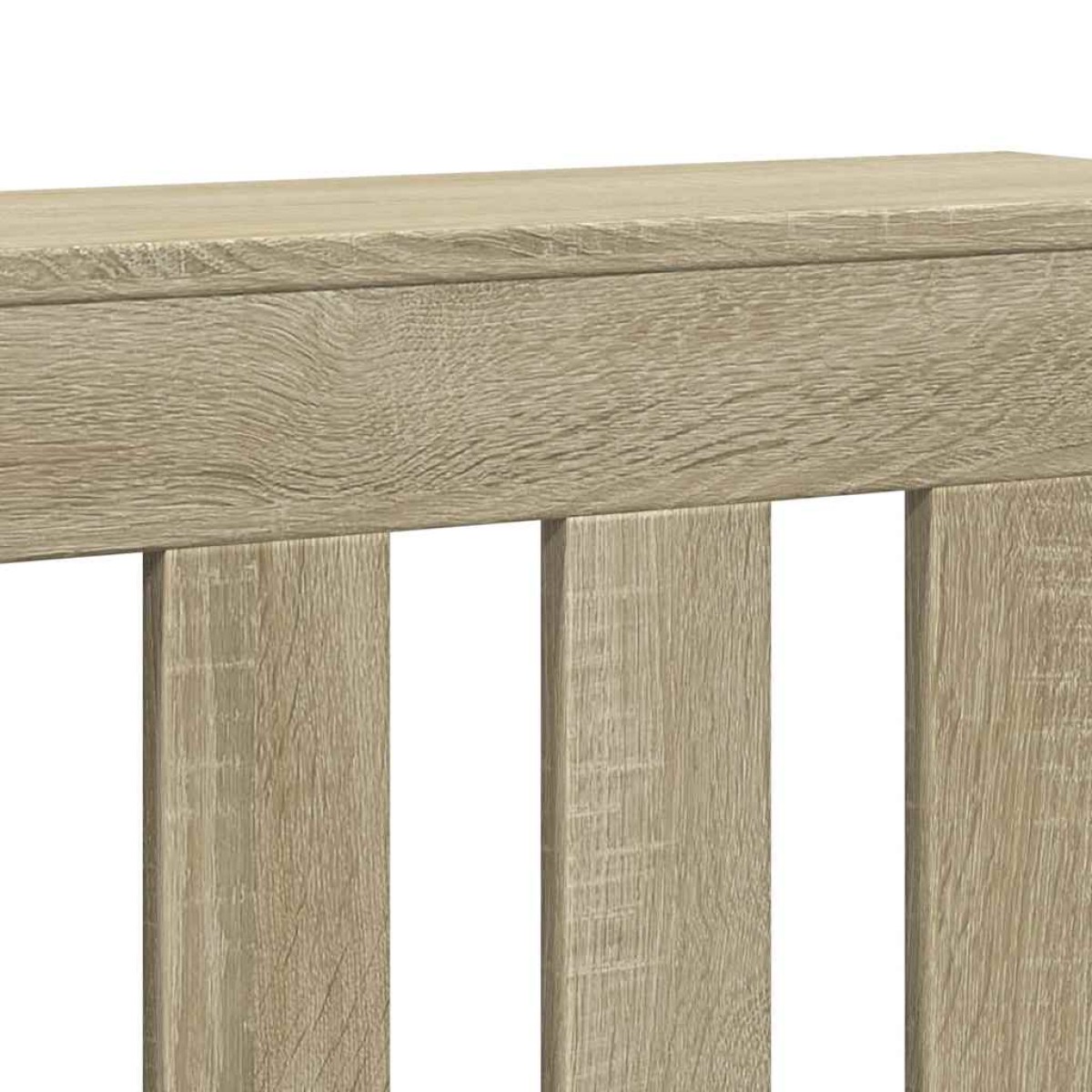 vidaXL Κάλυμμα Καλοριφέρ Sonoma Δρυς 149x20x82 εκ. Επεξεργασμένο Ξύλο