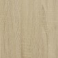 vidaXL Κάλυμμα Καλοριφέρ Sonoma Δρυς 149x20x82 εκ. Επεξεργασμένο Ξύλο