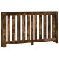 vidaXL Κάλυμμα Καλοριφέρ Καπνιστή Δρυς 149x20x82εκ. Επεξεργασμένο Ξύλο