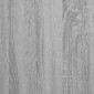 vidaXL Κάλυμμα Καλοριφέρ Γκρι Sonoma 149x20x82 εκ Επεξεργασμένο Ξύλο
