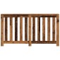 vidaXL Κάλυμμα Καλοριφέρ Όψη Παλαιού Ξύλου 149x20x82 εκ. Επεξ. Ξύλο