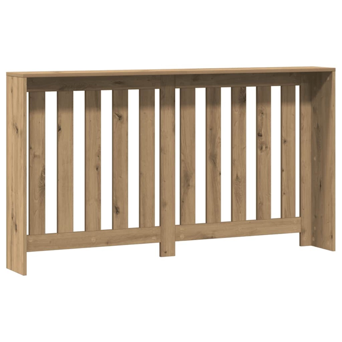 vidaXL Κάλυμμα Καλοριφέρ Αρτισιανή Δρυς 149x20x82εκ Επεξεργασμένο Ξύλο