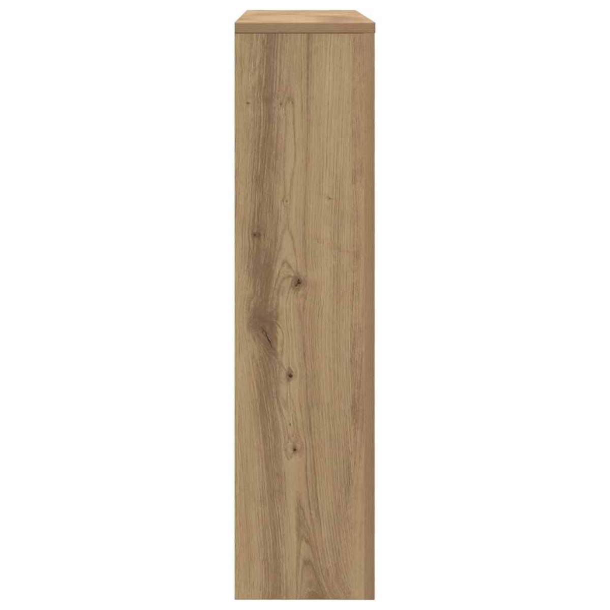 vidaXL Κάλυμμα Καλοριφέρ Αρτισιανή Δρυς 149x20x82εκ Επεξεργασμένο Ξύλο