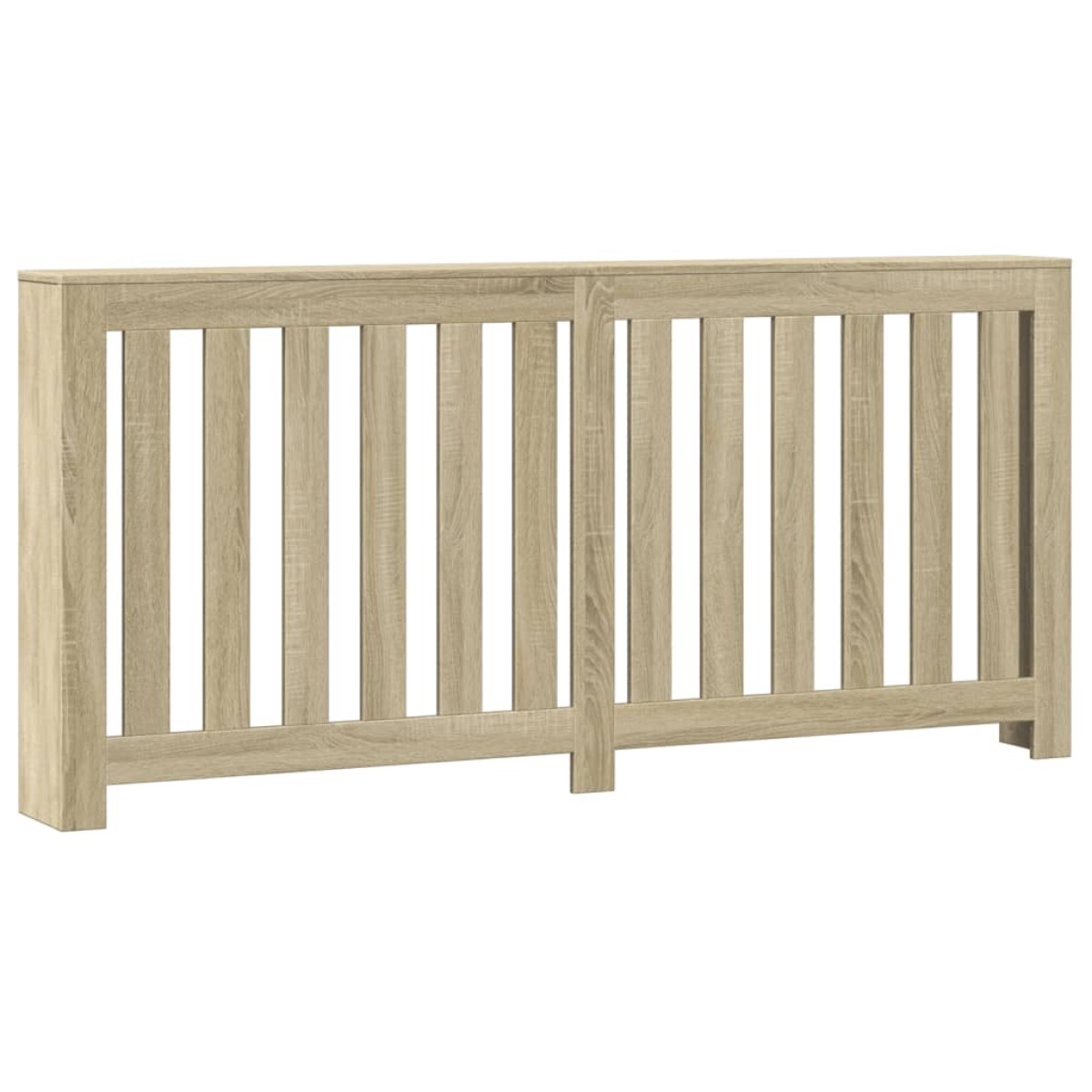 vidaXL Κάλυμμα Καλοριφέρ Sonoma Δρυς 175x20x82 εκ. Επεξεργασμένο Ξύλο