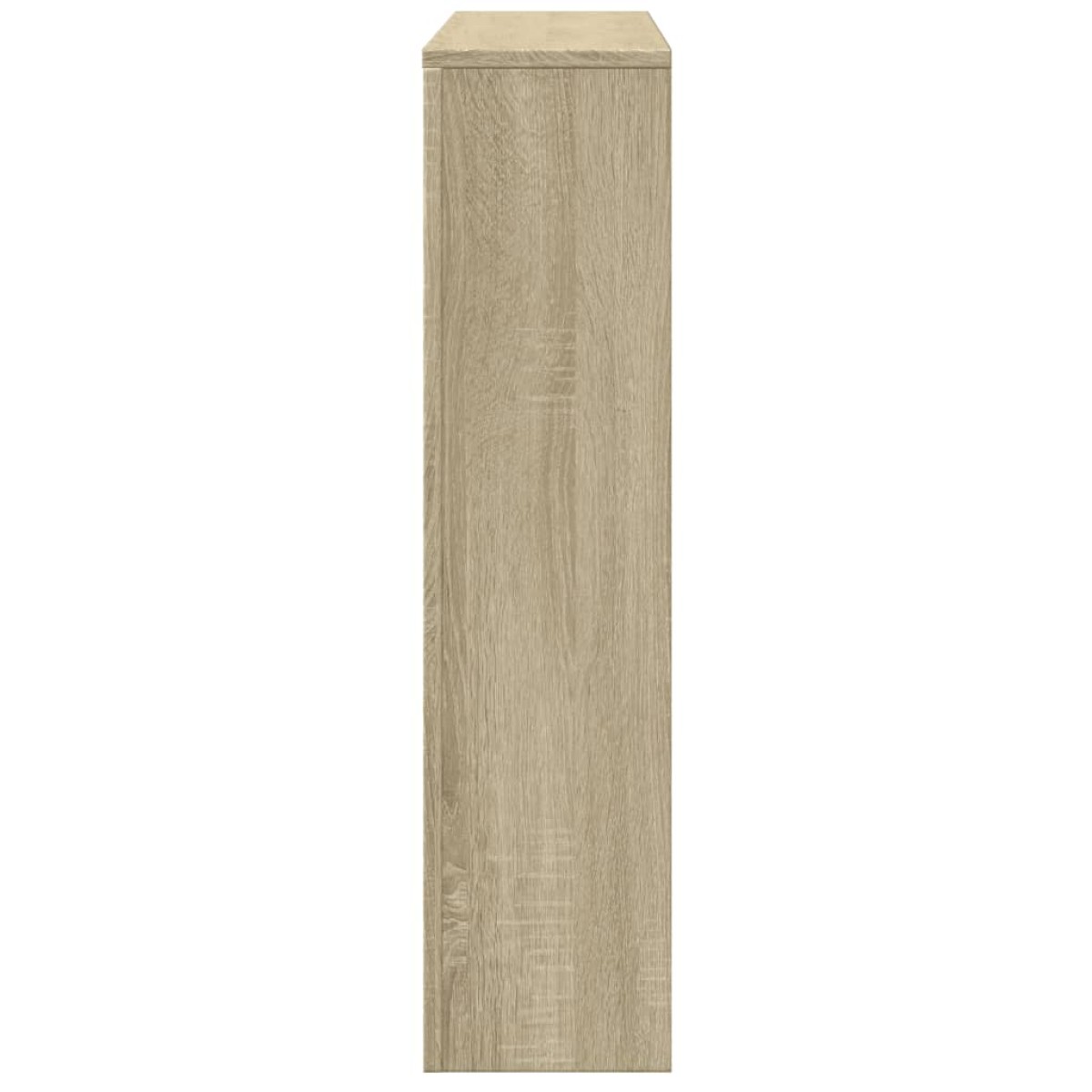 vidaXL Κάλυμμα Καλοριφέρ Sonoma Δρυς 175x20x82 εκ. Επεξεργασμένο Ξύλο