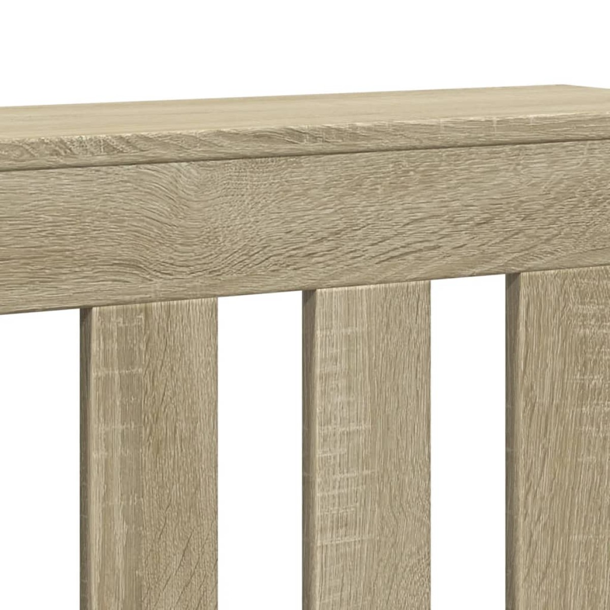 vidaXL Κάλυμμα Καλοριφέρ Sonoma Δρυς 175x20x82 εκ. Επεξεργασμένο Ξύλο
