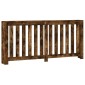 vidaXL Κάλυμμα Καλοριφέρ Καπνιστή Δρυς 175x20x82εκ. Επεξεργασμένο Ξύλο