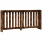 vidaXL Κάλυμμα Καλοριφέρ Καπνιστή Δρυς 175x20x82εκ. Επεξεργασμένο Ξύλο