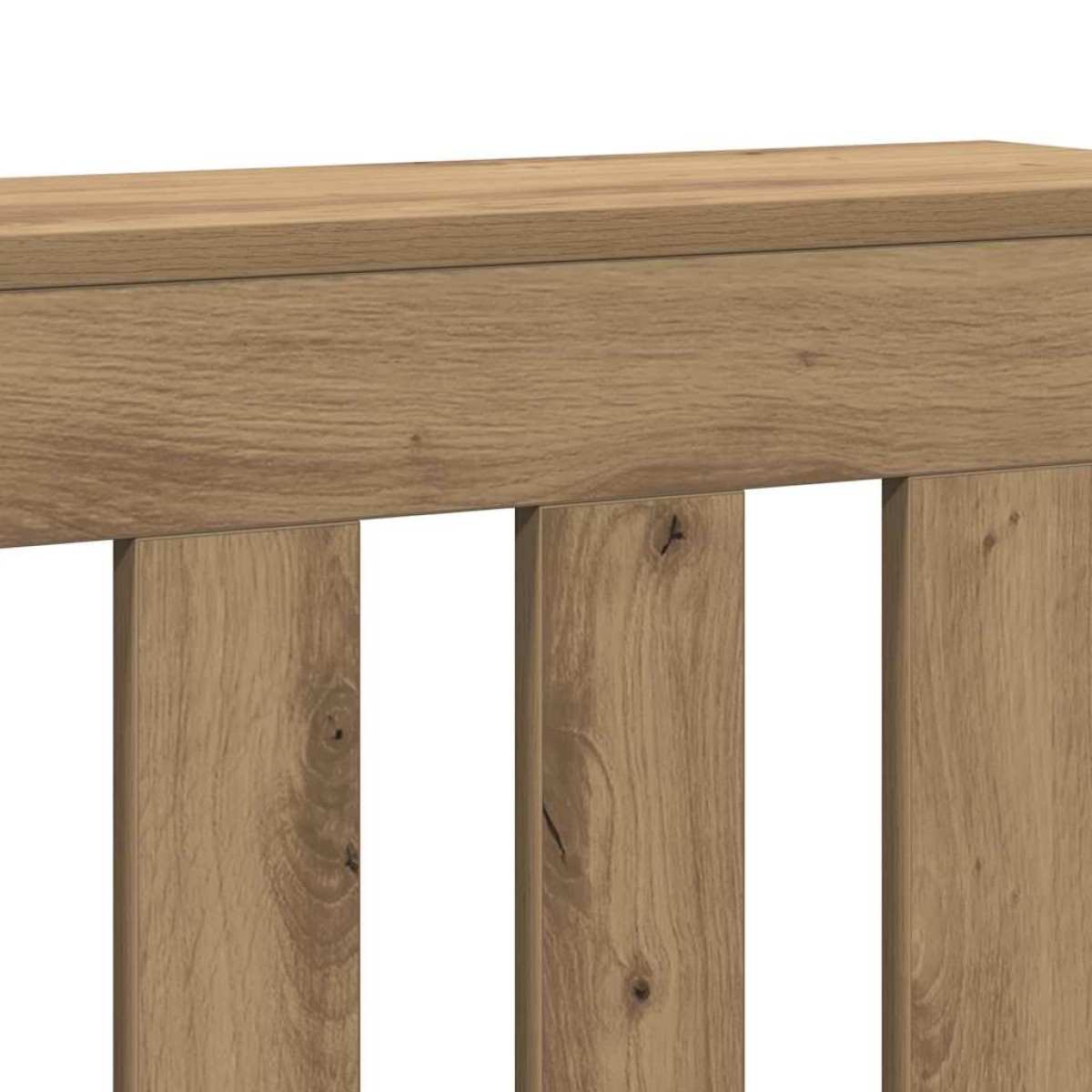 vidaXL Κάλυμμα Καλοριφέρ Αρτισιανή Δρυς 175x20x82εκ Επεξεργασμένο Ξύλο