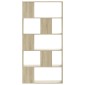 vidaXL Βιβλιοθήκη 5Επιπέδων Sonoma Δρυς 80,5x23,5x162,5 εκ. Επεξ. Ξύλο