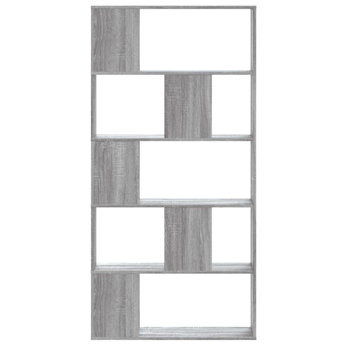vidaXL Βιβλιοθήκη 5Επιπέδων Sonoma Δρυς 80,5x23,5x162,5 εκ. Επεξ. Ξύλο