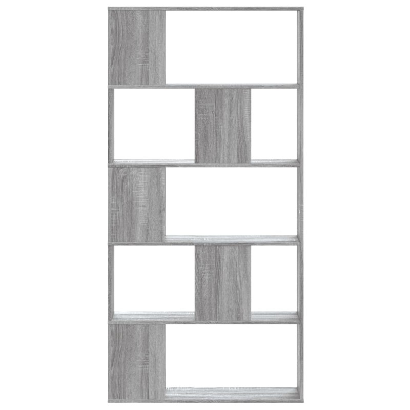 vidaXL Βιβλιοθήκη 5Επιπέδων Sonoma Δρυς 80,5x23,5x162,5 εκ. Επεξ. Ξύλο