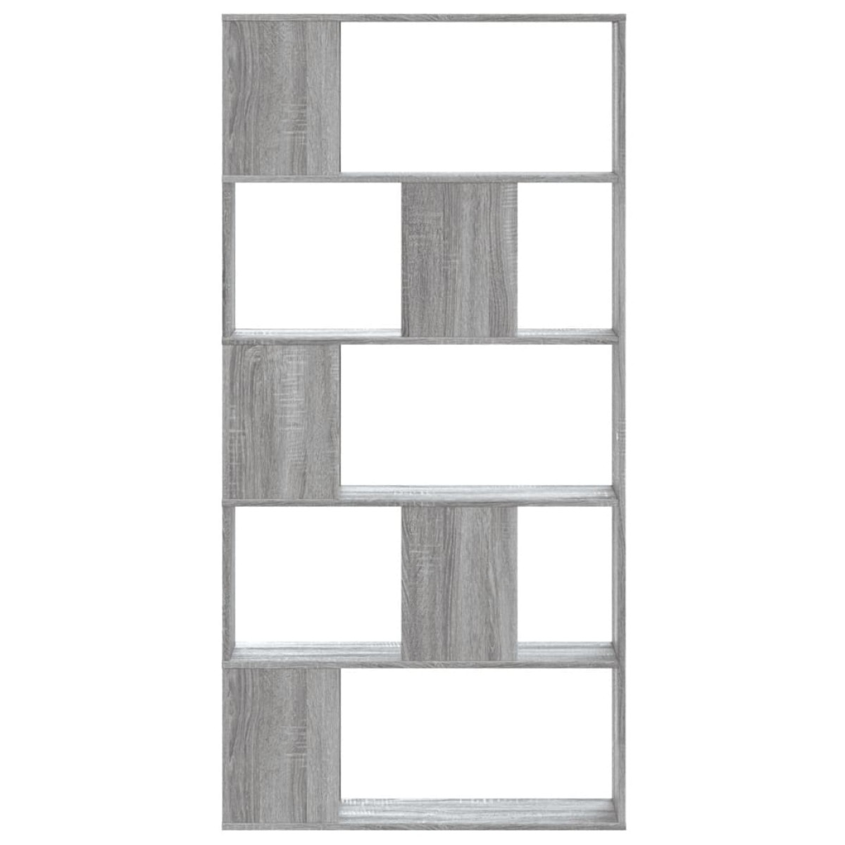 vidaXL Βιβλιοθήκη 5Επιπέδων Sonoma Δρυς 80,5x23,5x162,5 εκ. Επεξ. Ξύλο