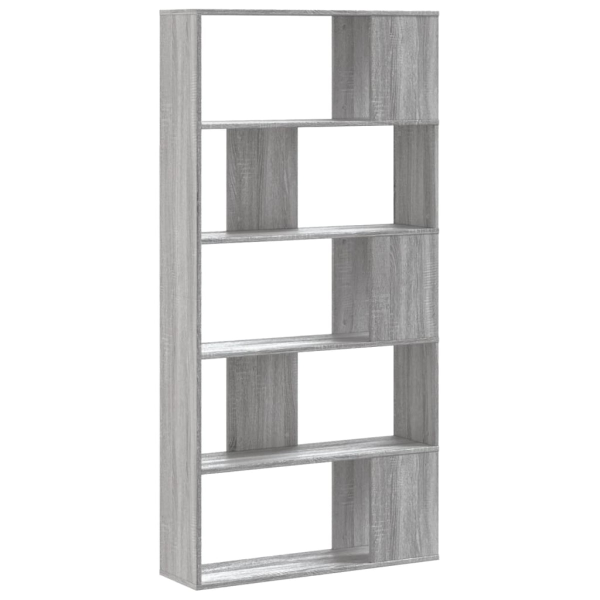 vidaXL Βιβλιοθήκη 5Επιπέδων Sonoma Δρυς 80,5x23,5x162,5 εκ. Επεξ. Ξύλο