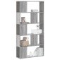 vidaXL Βιβλιοθήκη 5Επιπέδων Sonoma Δρυς 80,5x23,5x162,5 εκ. Επεξ. Ξύλο