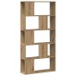 vidaXL Βιβλιοθήκη 5 Επιπέδων Δρυς 80,5x23,5x162,5 εκ. Επεξεργ. Ξύλο