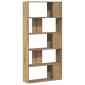 vidaXL Βιβλιοθήκη 5 Επιπέδων Δρυς 80,5x23,5x162,5 εκ. Επεξεργ. Ξύλο