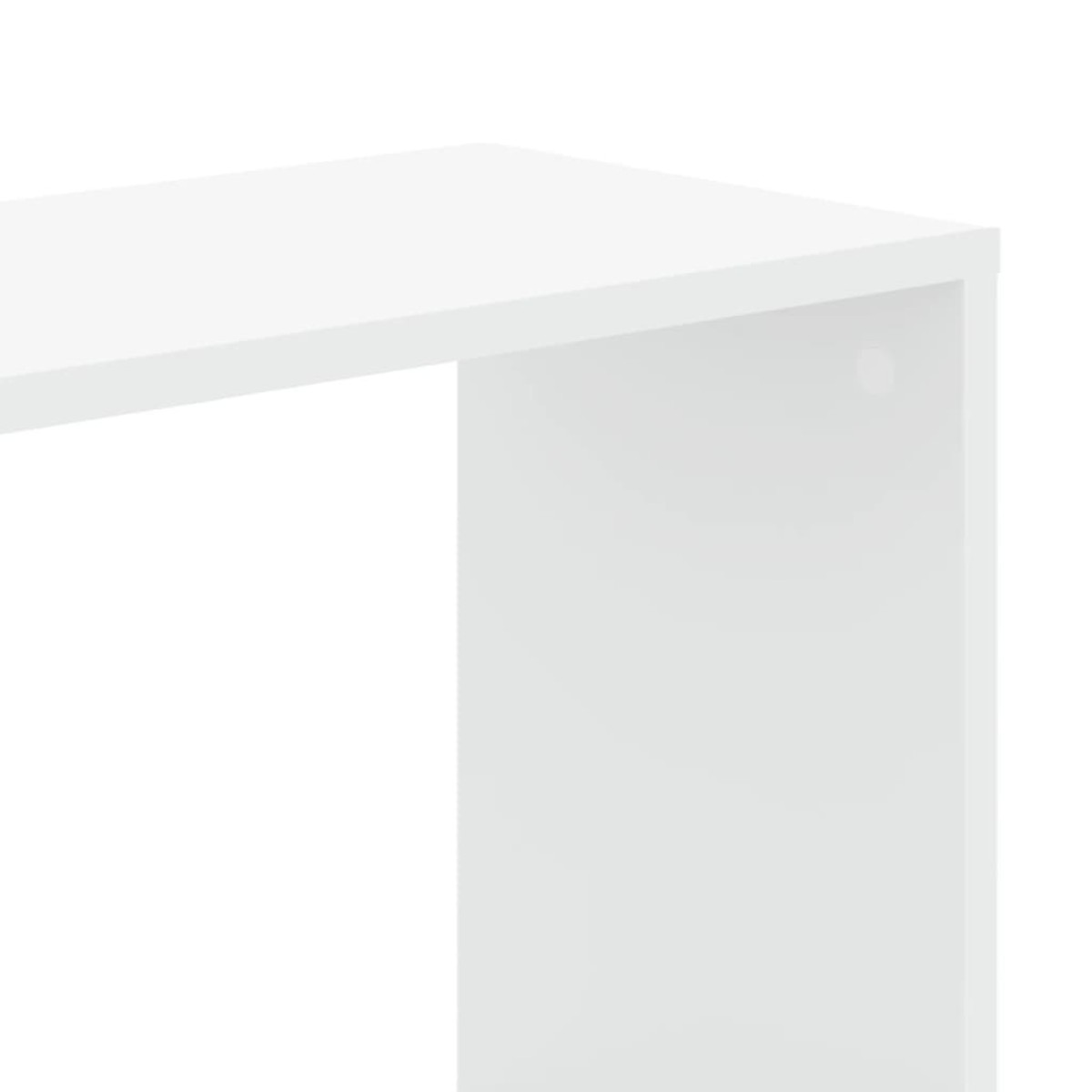 vidaXL Βιβλιοθήκη 5 Επιπέδων Λευκή 45 x 23,5 x 162,5 εκ. Επεξεργ. Ξύλο