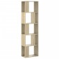 vidaXL Βιβλιοθήκη 5Επιπέδων Sonoma Δρυς 45x23,5x162,5εκ. Επεξεργ. Ξύλο